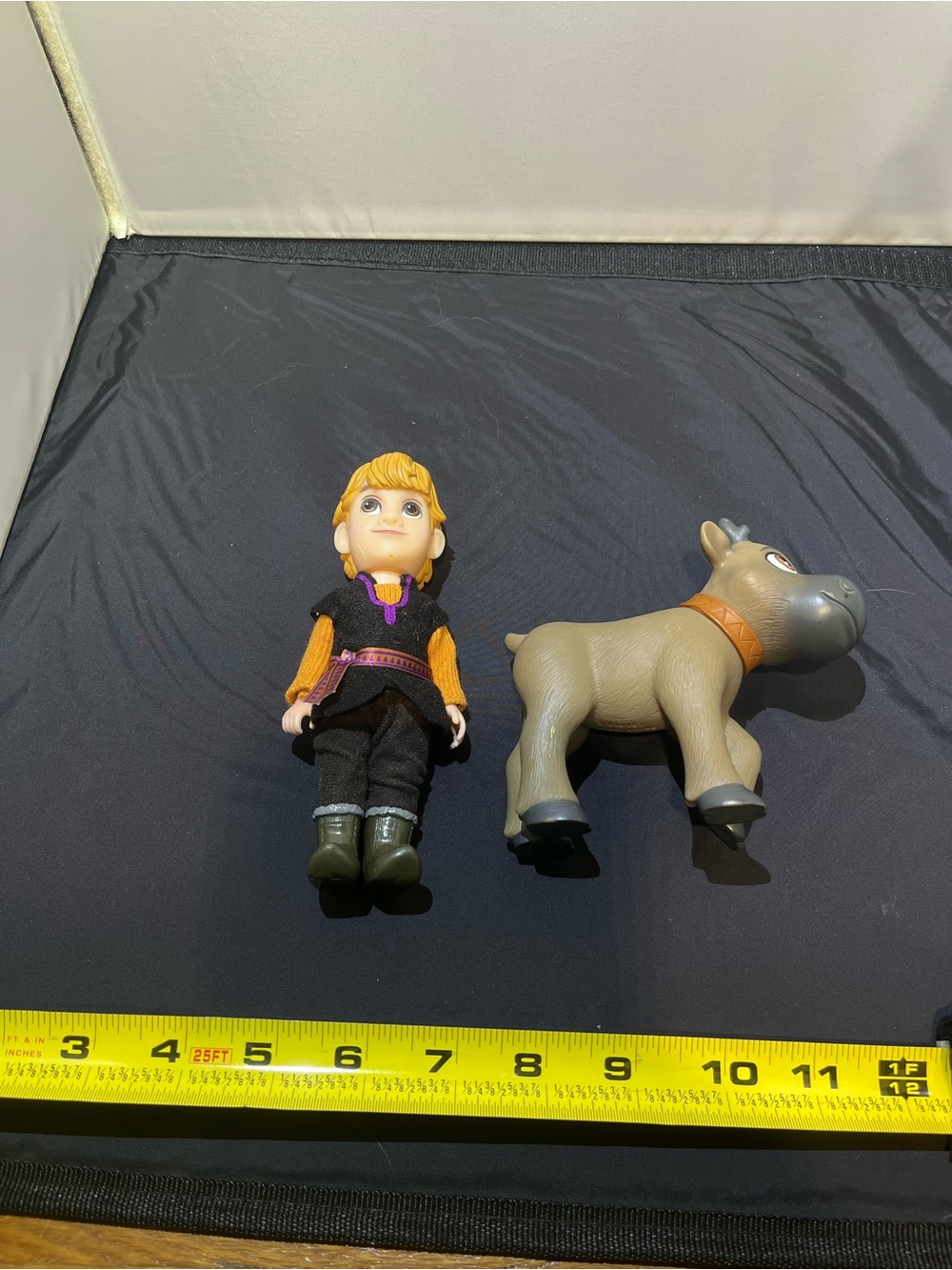 Disney Frozen Petite Doll Kristoff & Sven Figure Lot 2